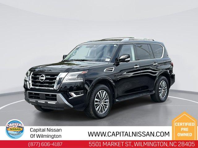 used 2024 Nissan Armada car, priced at $50,469