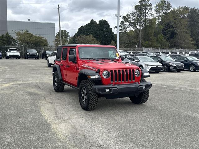 used 2020 Jeep Wrangler Unlimited car, priced at $31,380