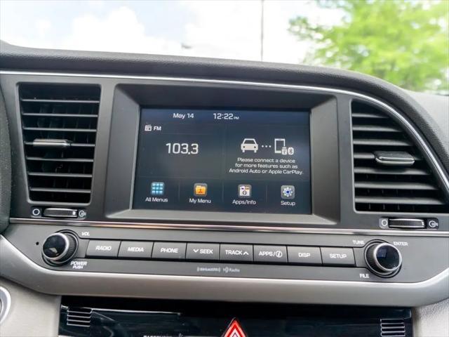 used 2018 Hyundai Elantra car, priced at $17,344