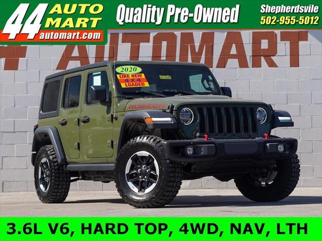 used 2020 Jeep Wrangler Unlimited car, priced at $40,944