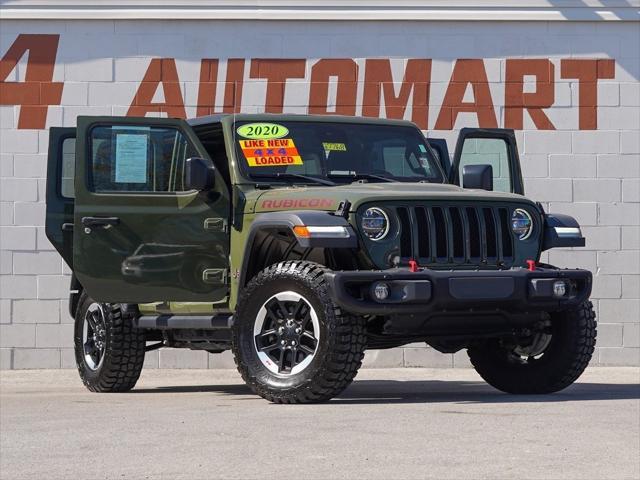 used 2020 Jeep Wrangler Unlimited car, priced at $40,944