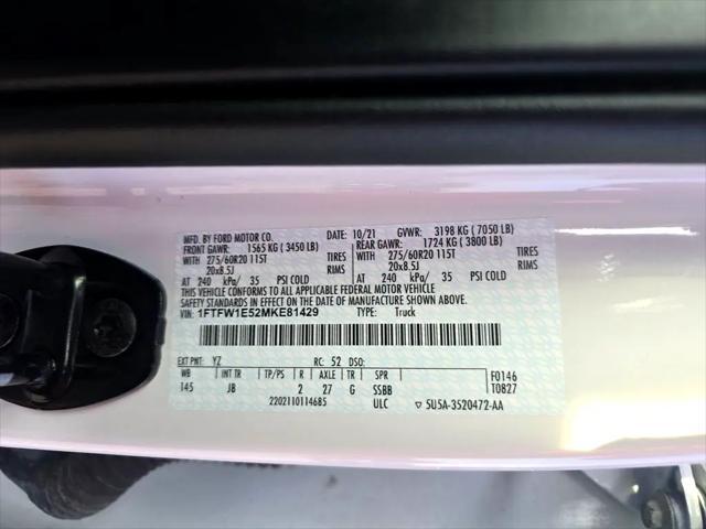 used 2021 Ford F-150 car, priced at $32,844