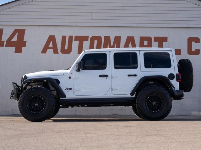 used 2018 Jeep Wrangler Unlimited car, priced at $39,944