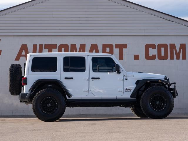 used 2018 Jeep Wrangler Unlimited car, priced at $39,944