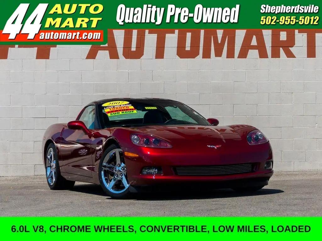 used 2007 Chevrolet Corvette car, priced at $28,244