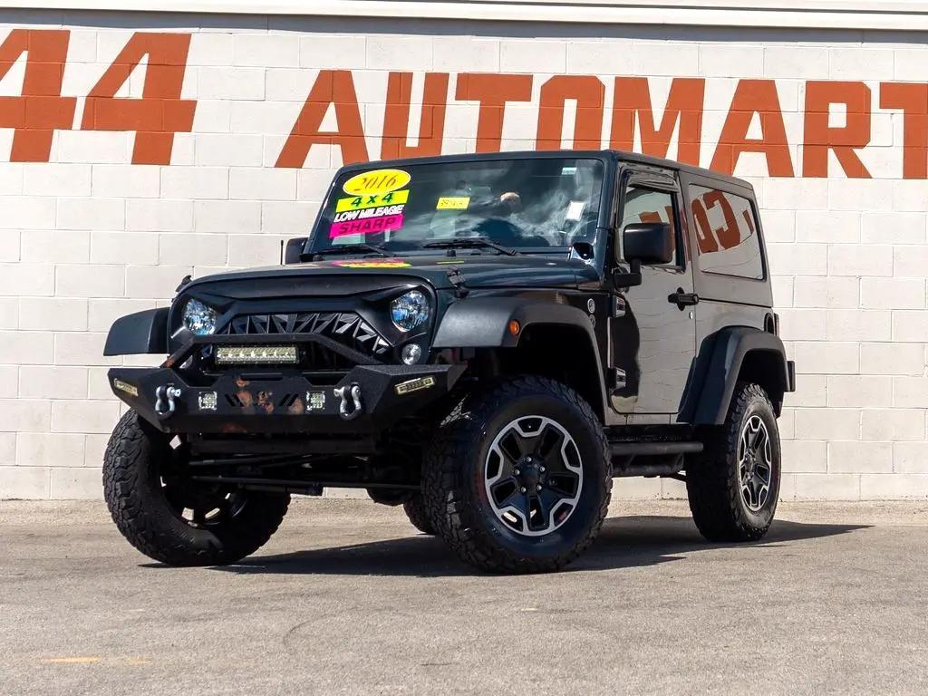 used 2016 Jeep Wrangler car, priced at $19,844