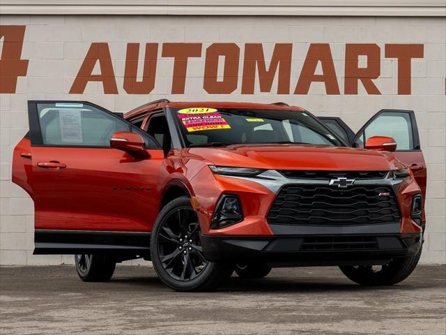 used 2021 Chevrolet Blazer car, priced at $31,344