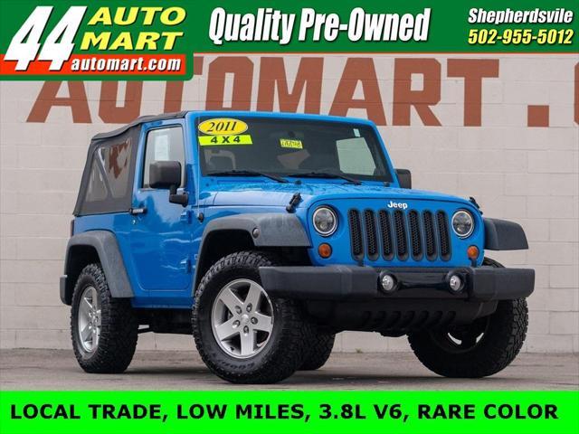 used 2011 Jeep Wrangler car, priced at $11,444