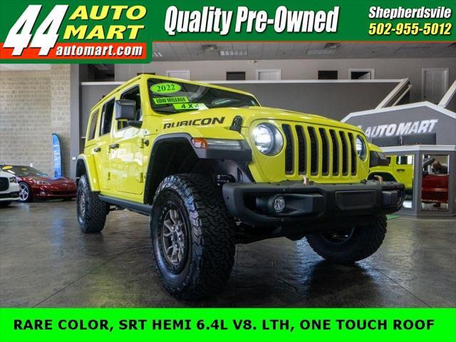 used 2022 Jeep Wrangler Unlimited car, priced at $70,544