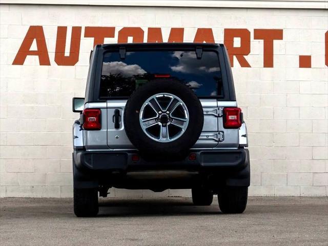 used 2018 Jeep Wrangler Unlimited car, priced at $27,844