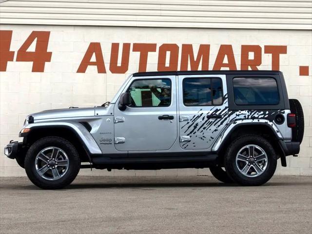 used 2018 Jeep Wrangler Unlimited car, priced at $27,844