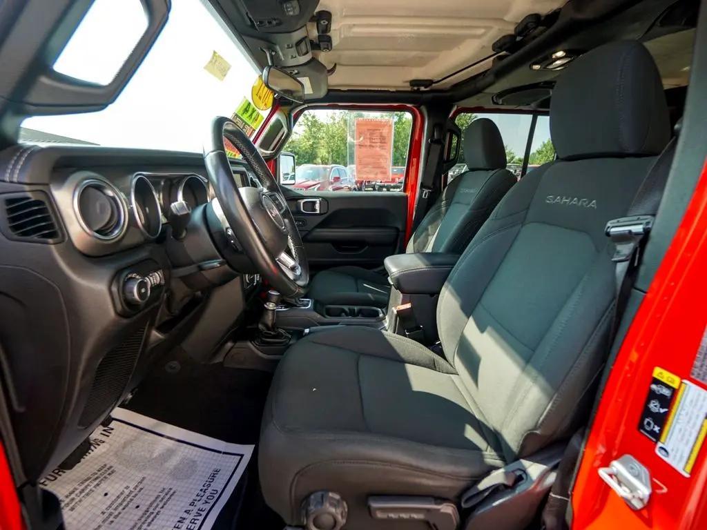 used 2021 Jeep Wrangler Unlimited car, priced at $30,744