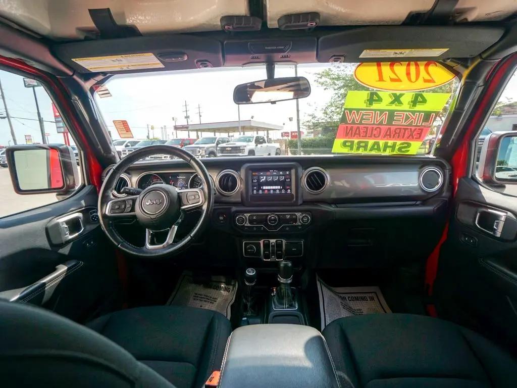 used 2021 Jeep Wrangler Unlimited car, priced at $30,744