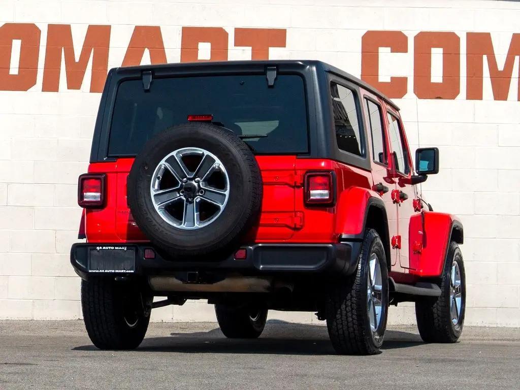 used 2021 Jeep Wrangler Unlimited car, priced at $30,744