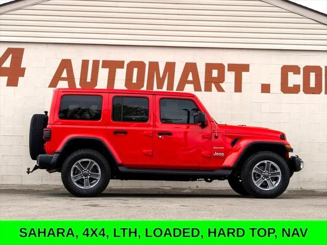 used 2022 Jeep Wrangler Unlimited car, priced at $38,444