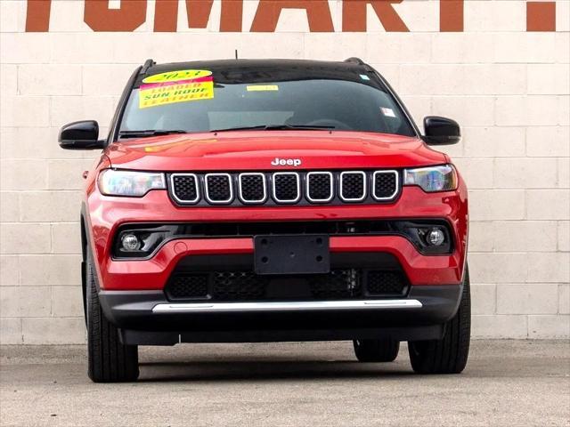 used 2023 Jeep Compass car, priced at $32,844
