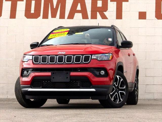 used 2023 Jeep Compass car, priced at $29,944