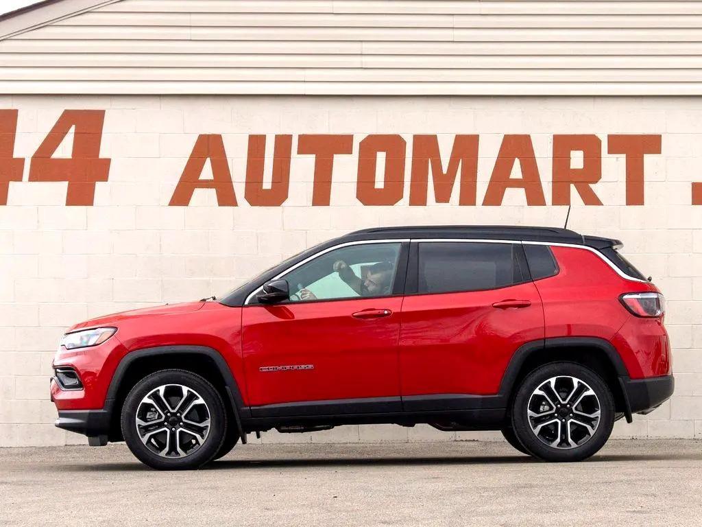 used 2023 Jeep Compass car, priced at $27,044