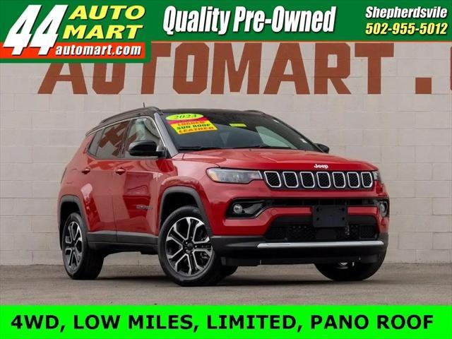 used 2023 Jeep Compass car, priced at $32,844