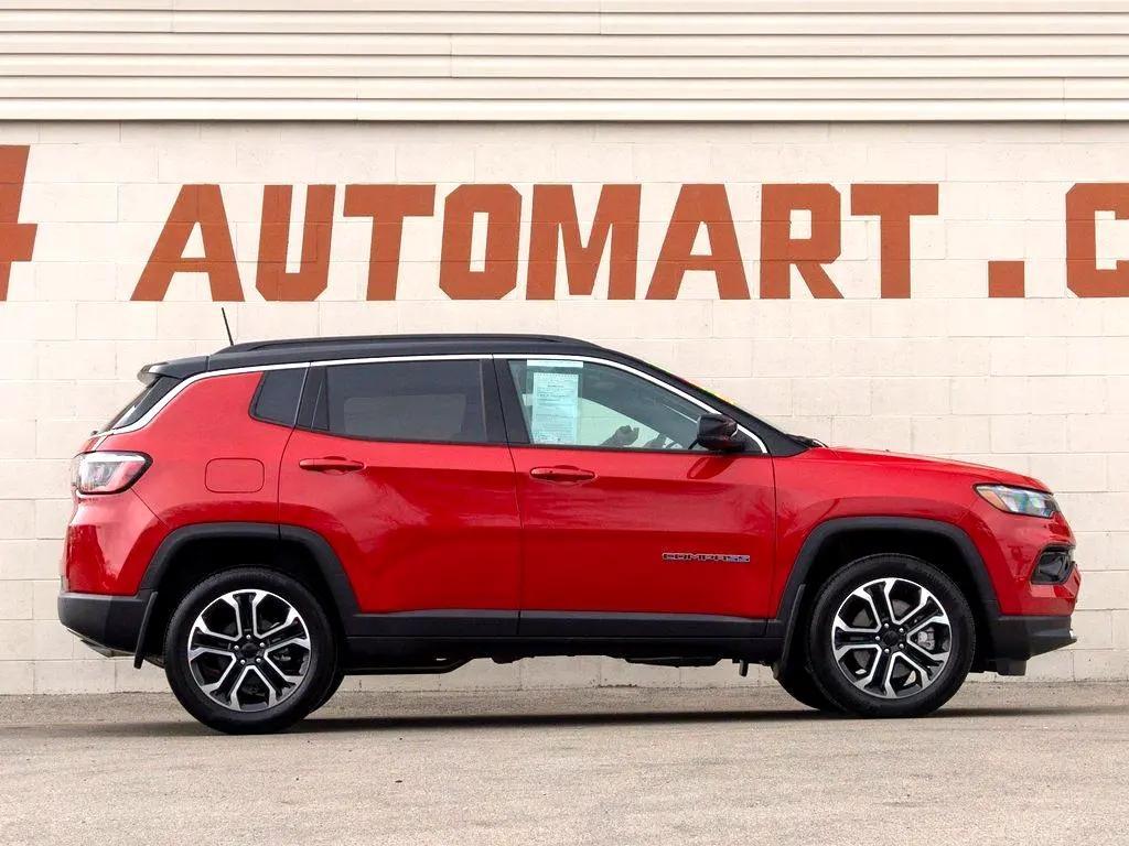 used 2023 Jeep Compass car, priced at $27,044