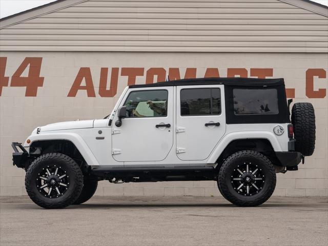 used 2016 Jeep Wrangler Unlimited car, priced at $26,144