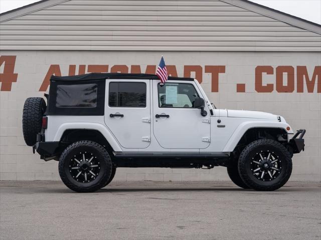 used 2016 Jeep Wrangler Unlimited car, priced at $26,144