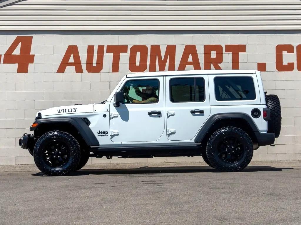 used 2021 Jeep Wrangler car, priced at $34,944