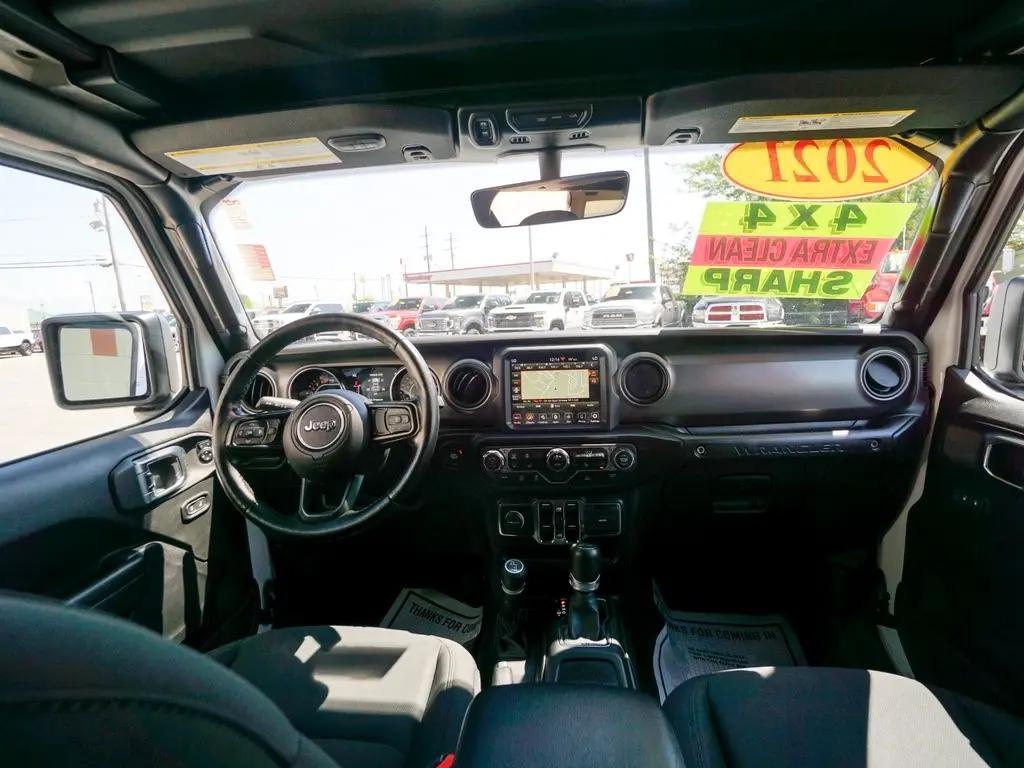 used 2021 Jeep Wrangler car, priced at $34,944