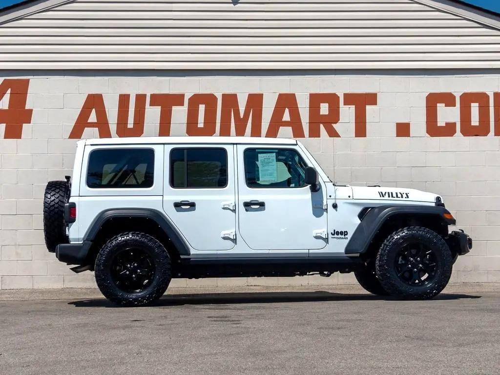 used 2021 Jeep Wrangler car, priced at $34,944