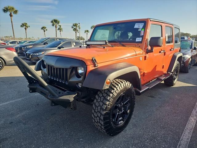 used 2015 Jeep Wrangler Unlimited car, priced at $20,644