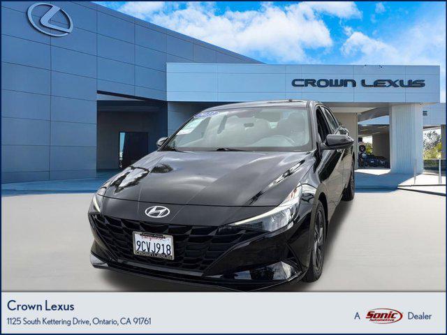 used 2023 Hyundai Elantra HEV car, priced at $15,999