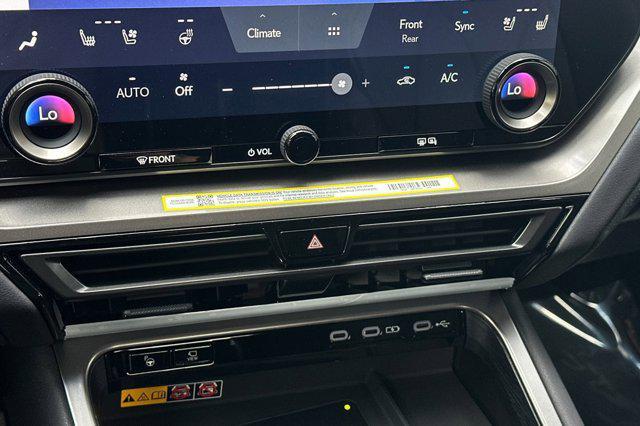 new 2026 Lexus TX 500h car, priced at $75,648