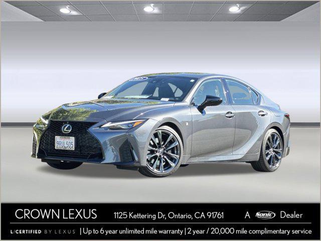 used 2025 Lexus IS 350 car, priced at $45,997