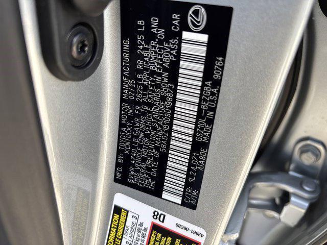 new 2025 Lexus ES 350 car, priced at $50,114