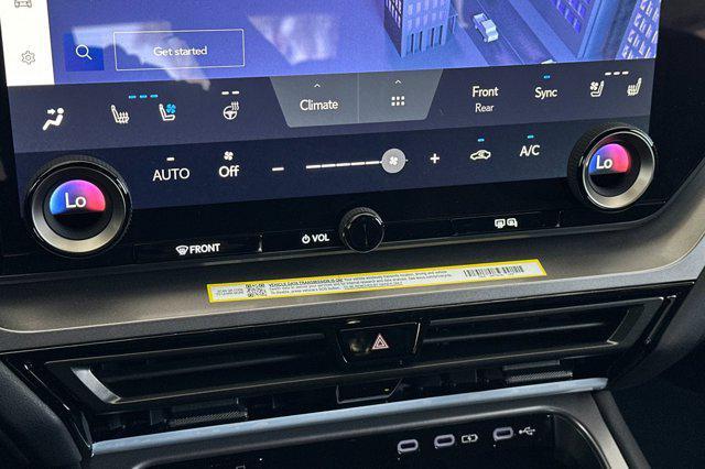 new 2025 Lexus TX 350 car, priced at $63,459