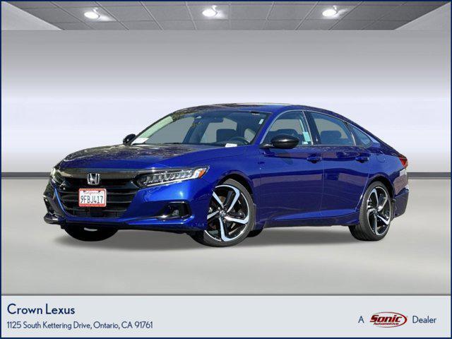used 2022 Honda Accord car, priced at $24,686