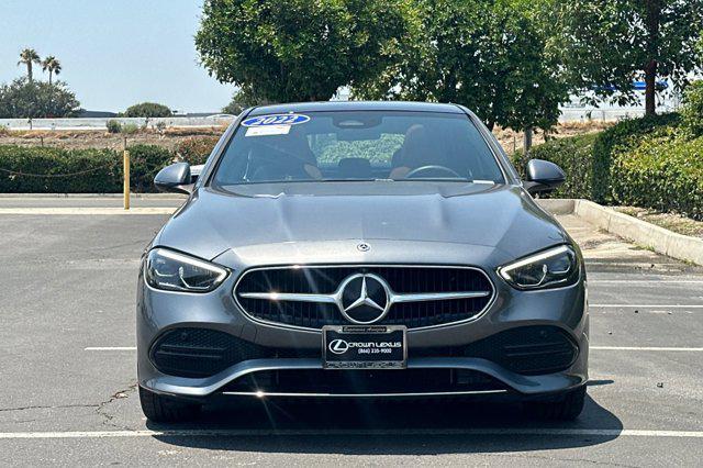 used 2022 Mercedes-Benz C-Class car, priced at $31,998