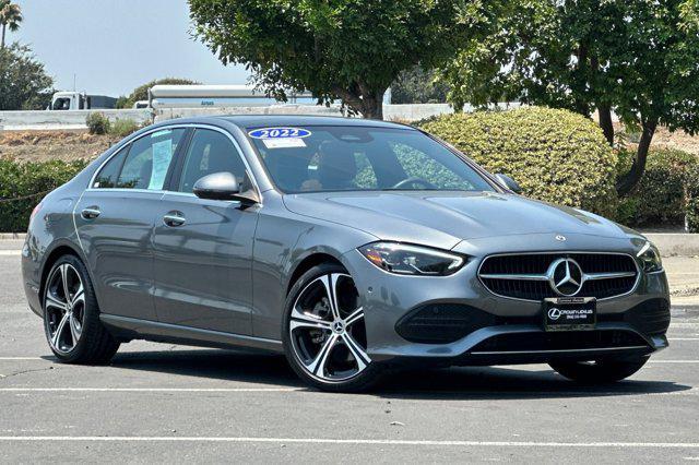 used 2022 Mercedes-Benz C-Class car, priced at $31,998