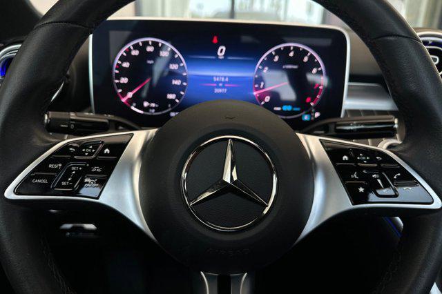 used 2022 Mercedes-Benz C-Class car, priced at $31,998