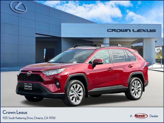 used 2021 Toyota RAV4 car, priced at $29,687