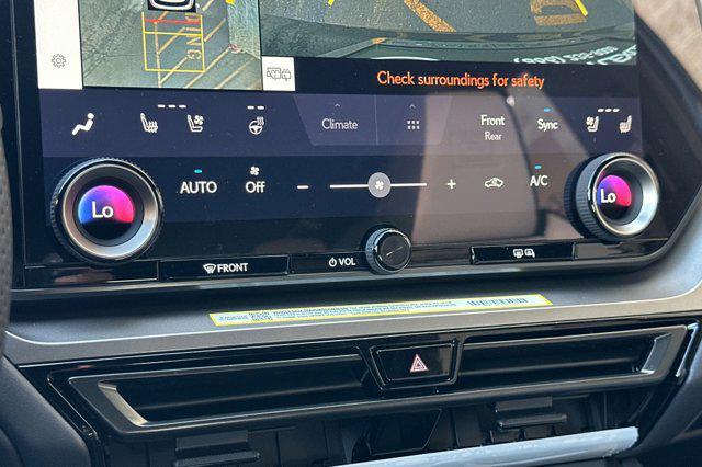 new 2026 Lexus TX 500h car, priced at $77,294