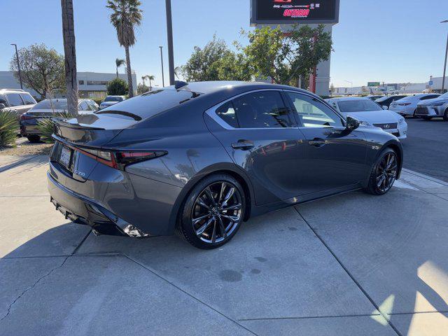 used 2024 Lexus IS 350 car, priced at $42,998