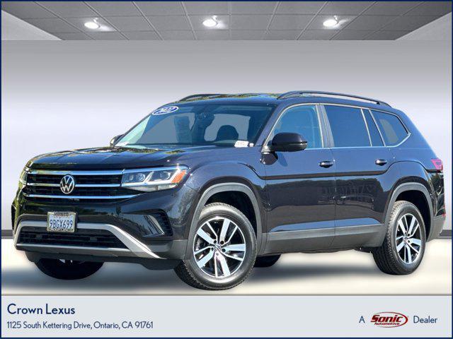 used 2022 Volkswagen Atlas car, priced at $20,588