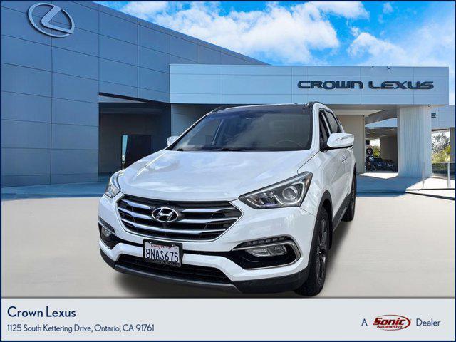 used 2017 Hyundai Santa Fe Sport car, priced at $9,587