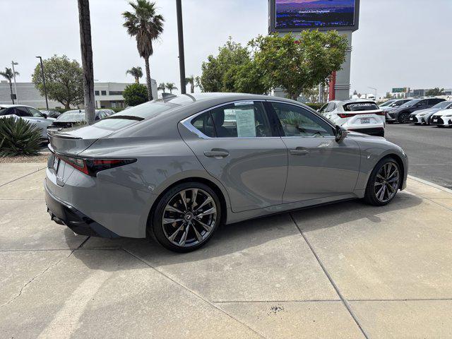 used 2024 Lexus IS 350 car, priced at $46,999