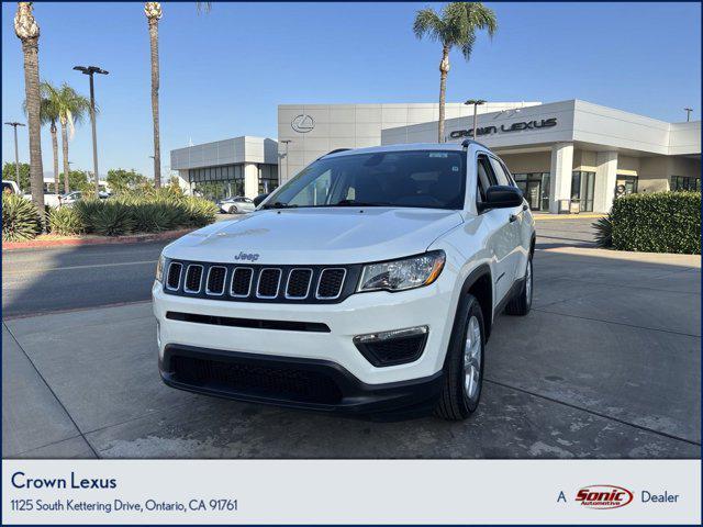 used 2021 Jeep Compass car, priced at $17,999