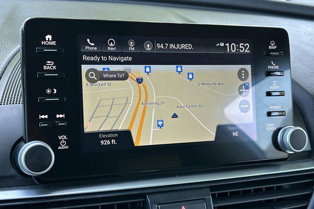 used 2022 Honda Accord Hybrid car, priced at $16,999