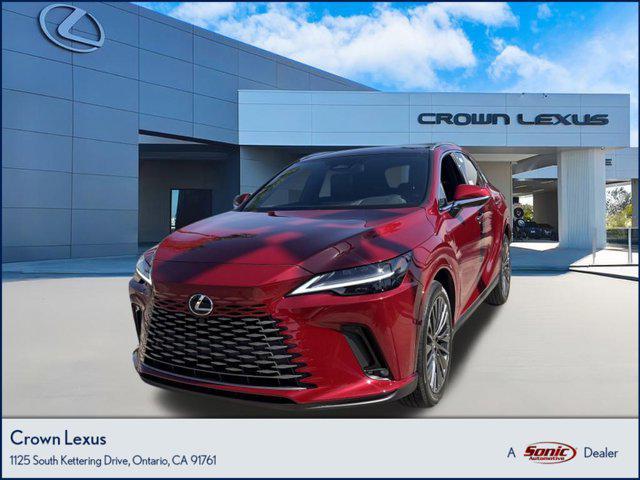 new 2025 Lexus RX 450h+ car, priced at $77,414