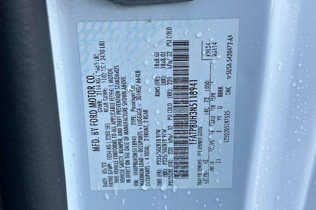 used 2022 Ford Mustang car, priced at $19,999