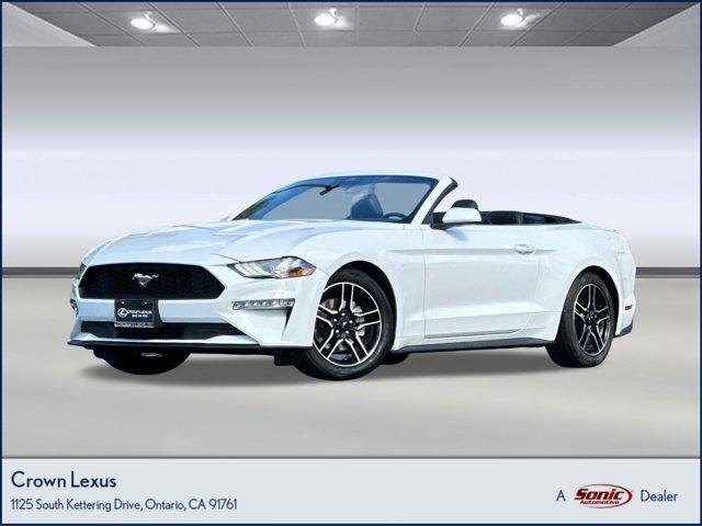 used 2022 Ford Mustang car, priced at $19,999